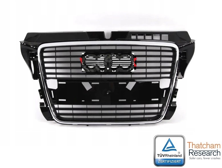 Audi A3 Ön Panjur ( Piano Black ) A3 2009- Psaparcam 8P0853651P