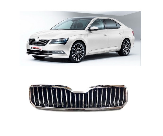 Skoda Superb Ön Panjur (Full Nikelajlı) Superb 2015- Psaparcam 3V0853653B