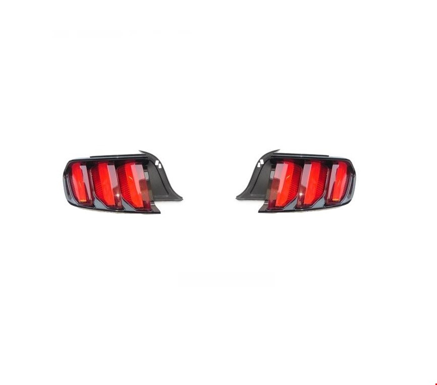 Ford Mustang Arka Stop Takımı (Kırmızı-usa) Mustang 2018- Psaparcam MUST18-7307RSET