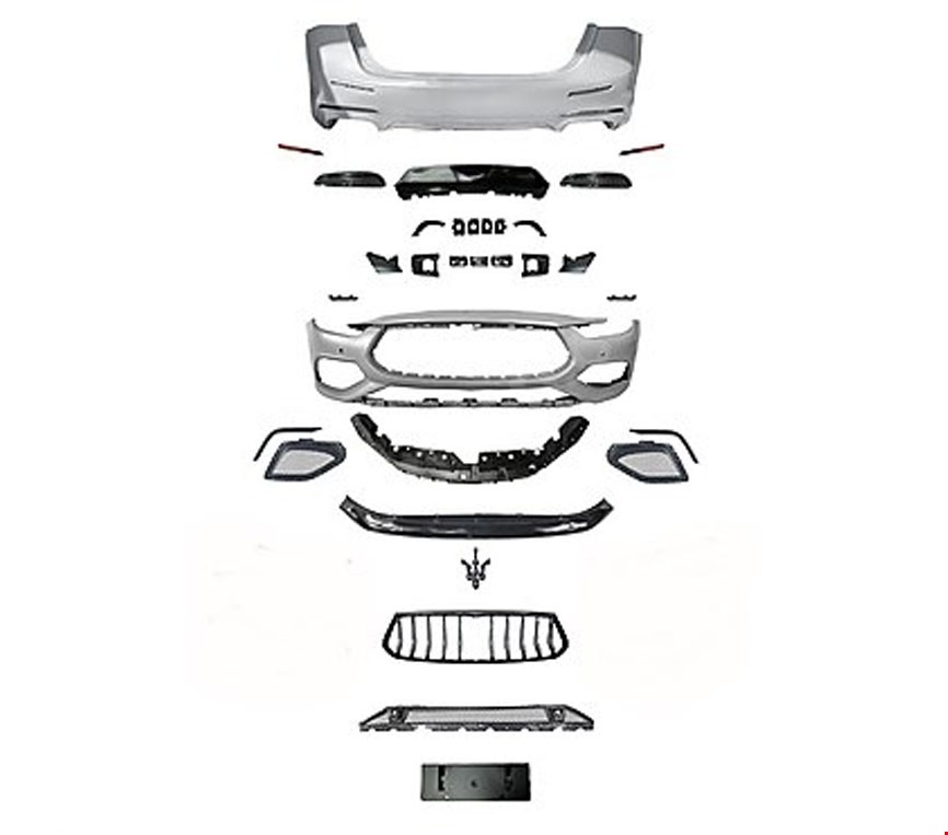 Maserati Ghibli 2013-2019 İçin 2020- Ön+arka Tampon Seti Psaparcam GHIB20-SET
