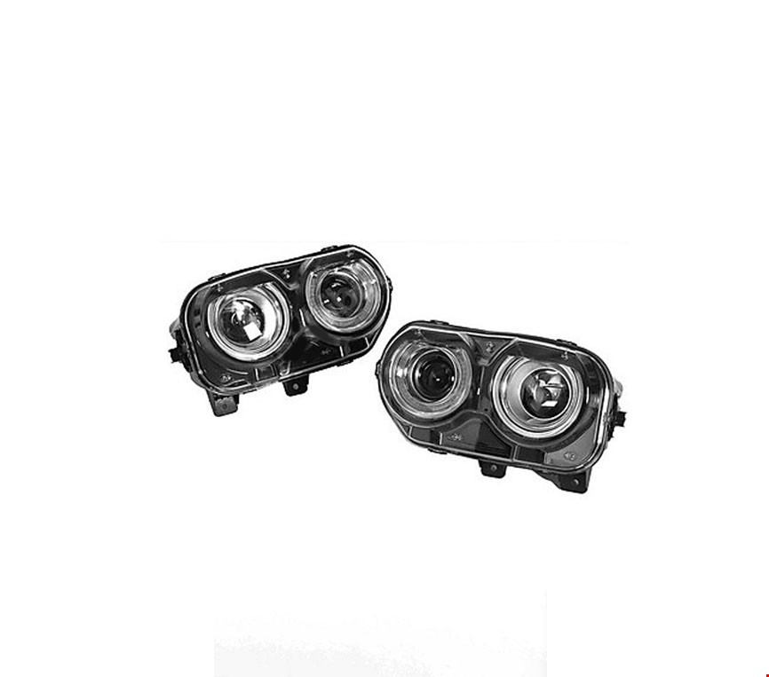 Dodge Challenger 2008-2014 İçin 2015-2022 LED Far Takımı Psaparcam CHAL08-70UPSET