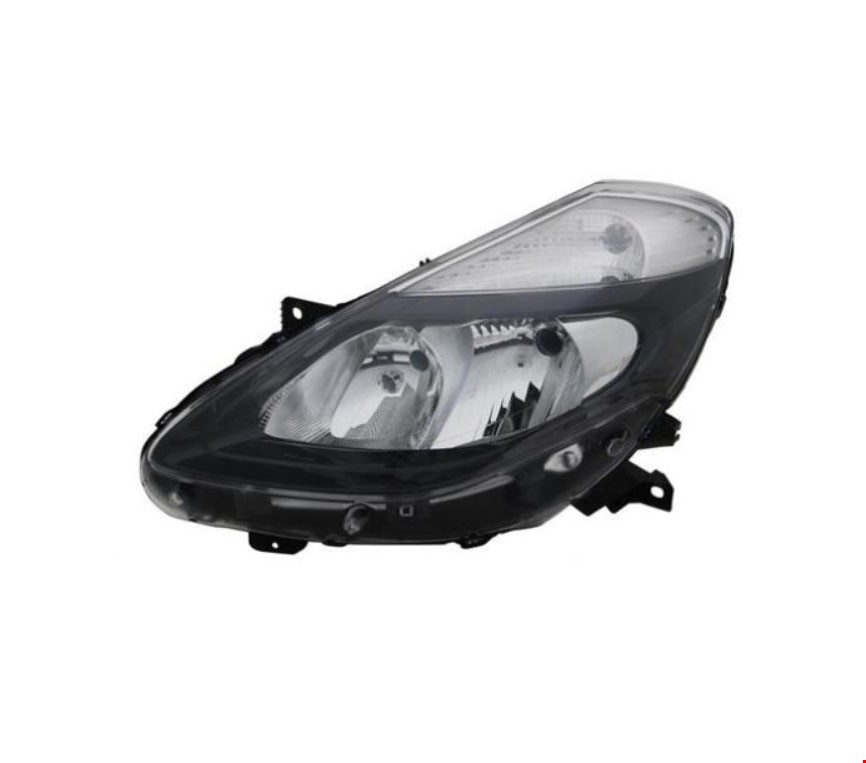 Renault Clio Ön Far (Siyah) Sol Clio 2006- Psaparcam 7701072012