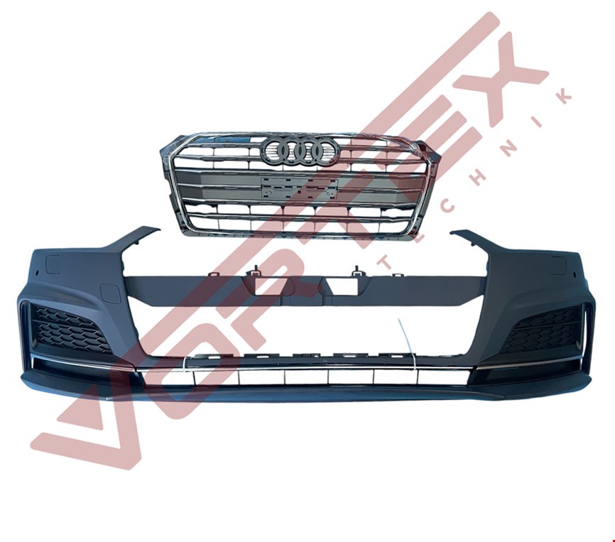 Audi A5 Ön Tampon Set S-line (Panjurlu) A5 2017- Psaparcam 8W6807065KSETK