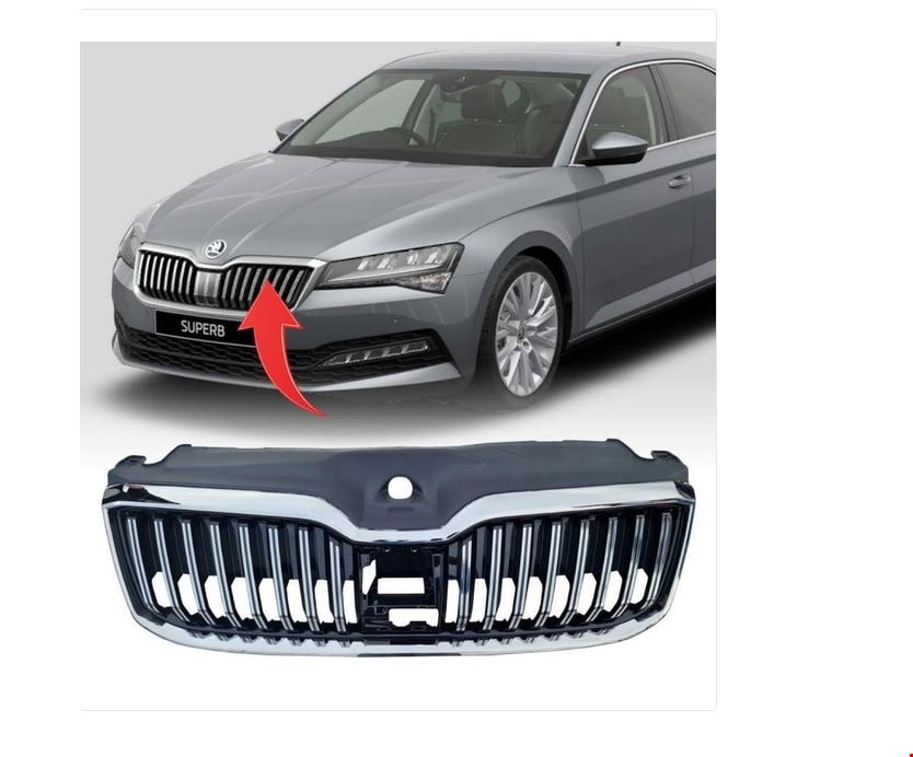 Skoda Superb Ön Panjur Superb 2019- Psaparcam 3V0853653G