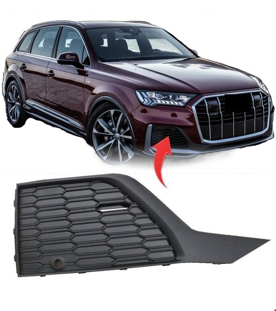Audi Q7 Ön Tampon Izgarası Sağ S-line Q7 2020- Psaparcam 4M0890682B