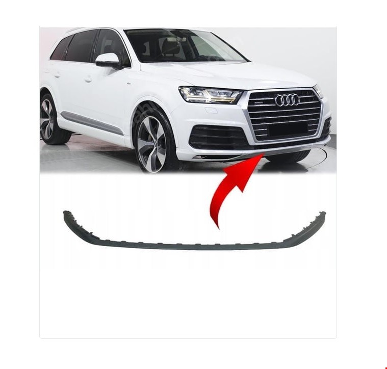Audi Q7 Ön Tampon Alt Kaplama Çıtası Gri S-line Q7 2020- Psaparcam 4M0853245