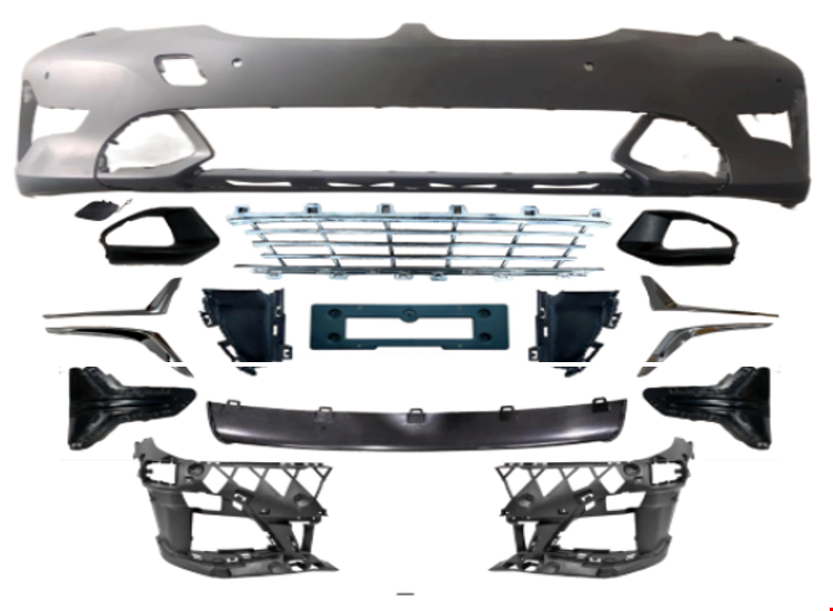 BMW 3 Serisi Ön Tampon Seti (Luxury) G20 2019- Psaparcam 51118496508